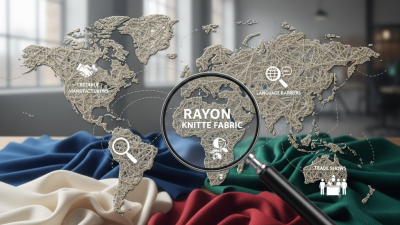 Top Tips for Sourcing Rayon Knitted Fabric Globally?