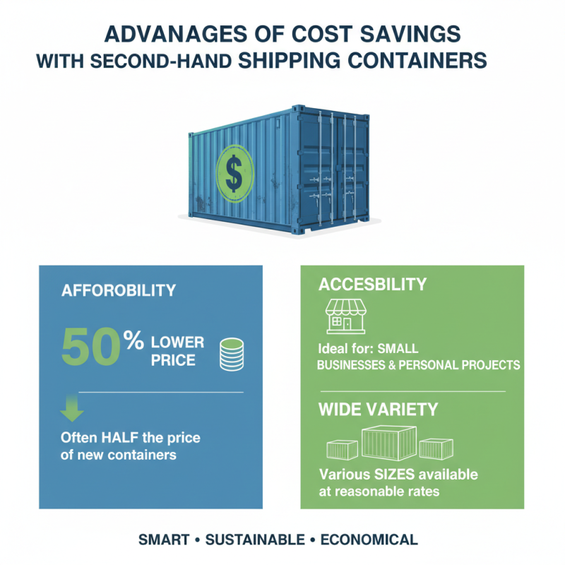 Top 10 Benefits of Using Second Hand Shipping Containers?