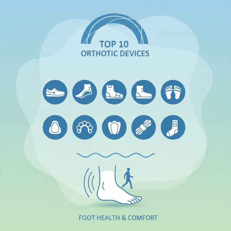 Top 10 Orthotic Devices for Better Foot Health and Comfort