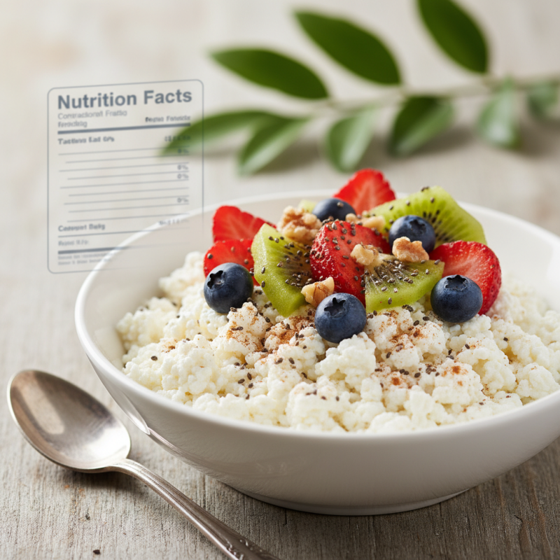 China Best Cottage Cheese Nutrition Facts for Healthy Eating Choices?