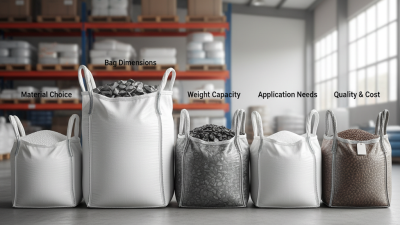 Top 5 Tips for Choosing the Best FIBC Bags for Your Needs