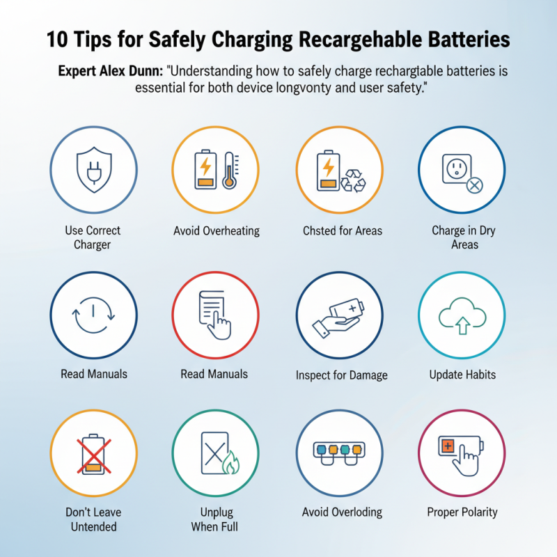 10 Tips for Safely Charging Rechargeable Batteries?