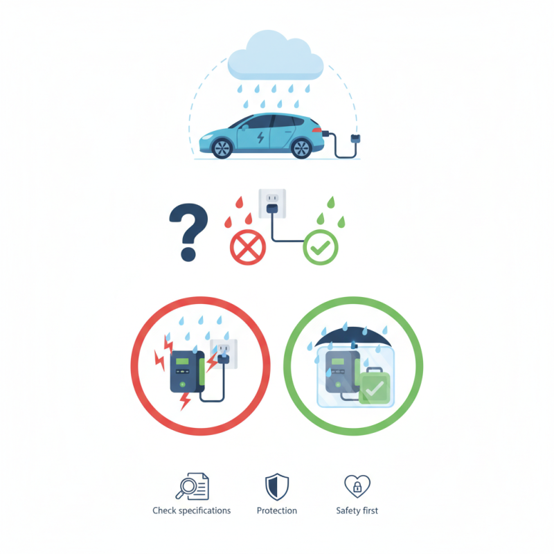 Can I Use a Portable EV Charger in the Rain Safely?