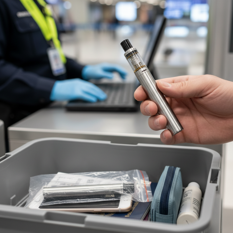 Can You Bring a CBD Vape Pen on a Plane?