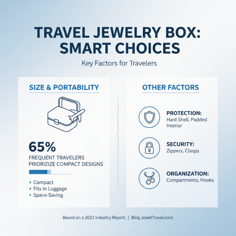 How to Choose the Best Portable Jewelry Box for Travel?