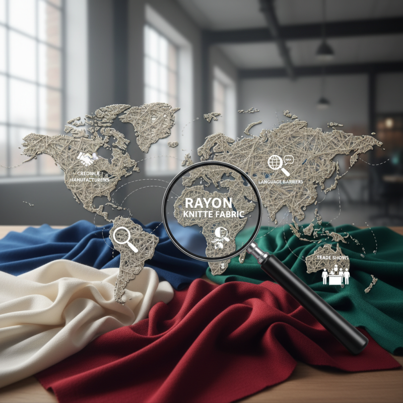 Top Tips for Sourcing Rayon Knitted Fabric Globally?