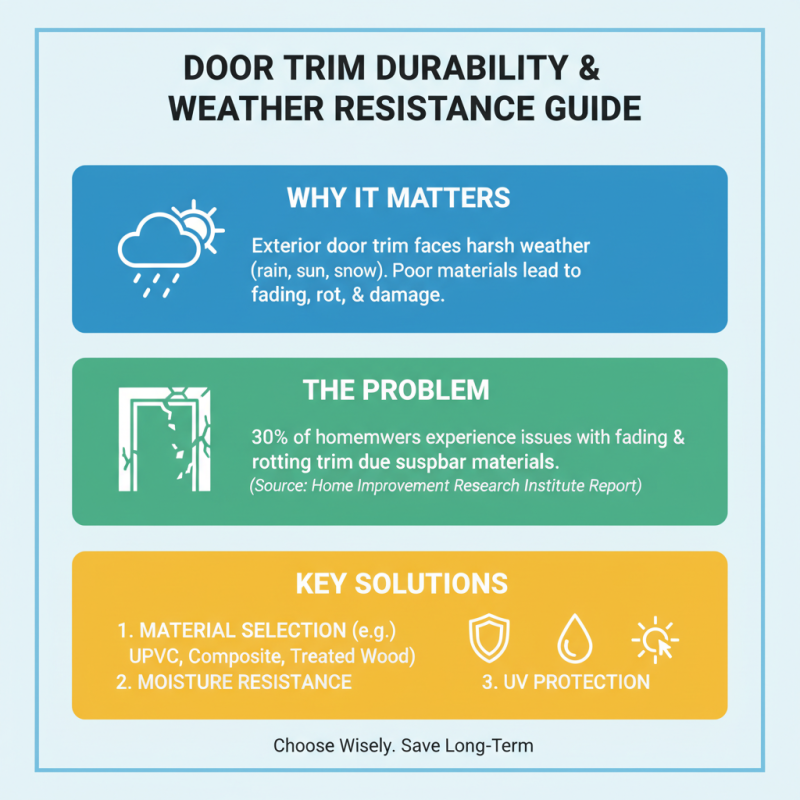 How to Choose the Best Exterior Door Trim for Your Home?