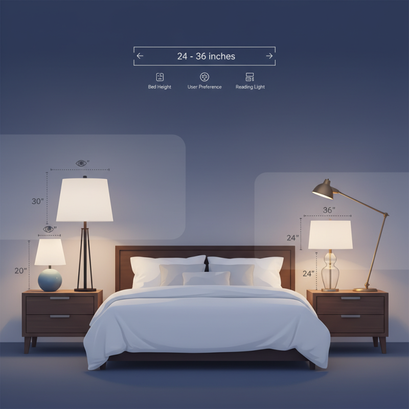 The Best Height for Bedside Table Lamps You Need to Know?