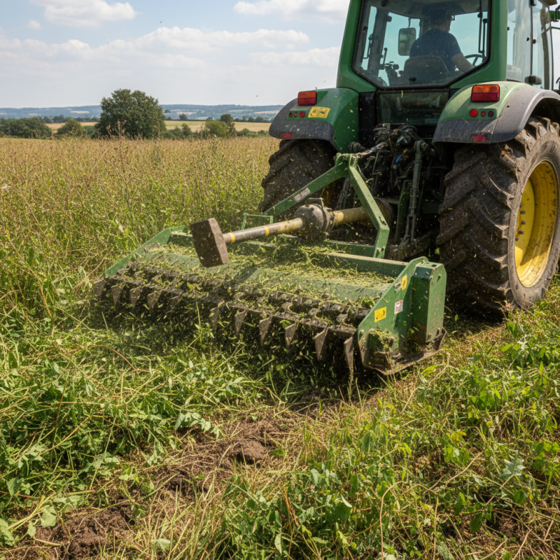 What is a Flail Mower Machine and How Does It Work?