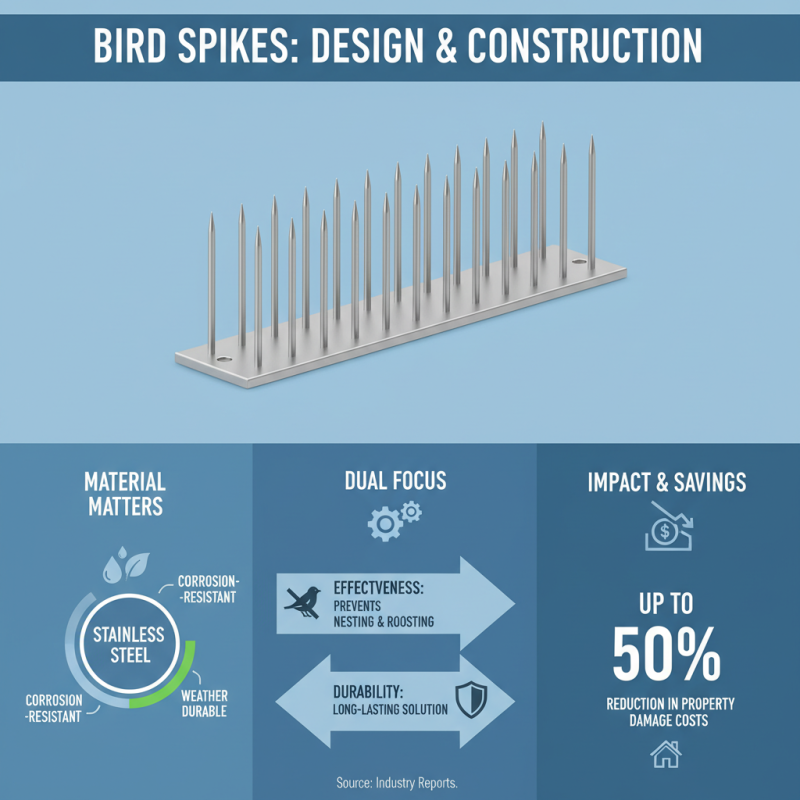 What is Stainless Steel Bird Spikes and How Do They Work?