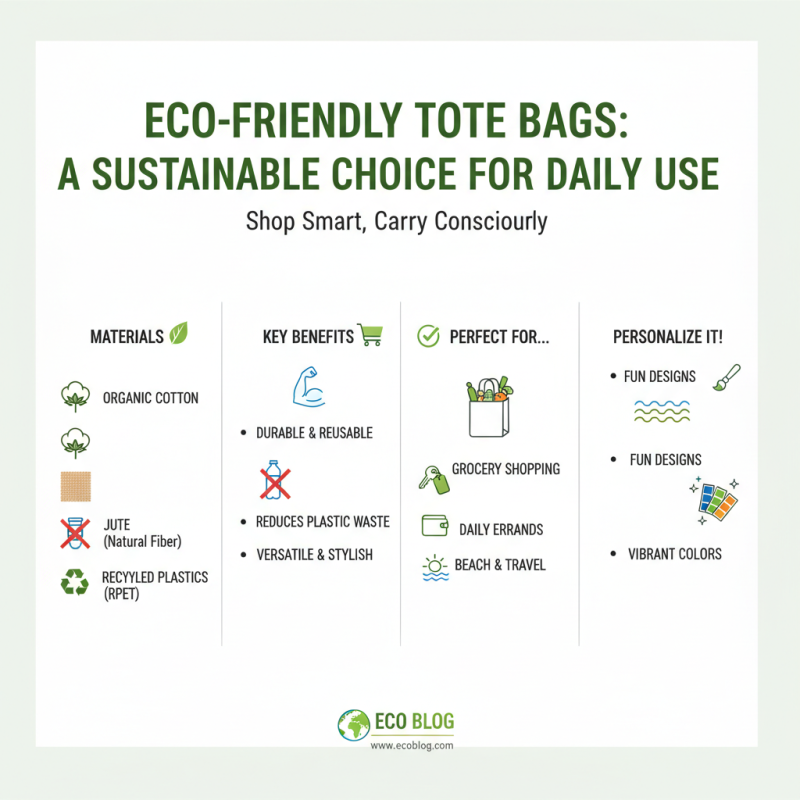 Top 10 Eco Friendly Tote Bags You Need for Sustainable Shopping?
