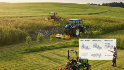 How to Choose the Perfect Flail Mower for Your Needs?