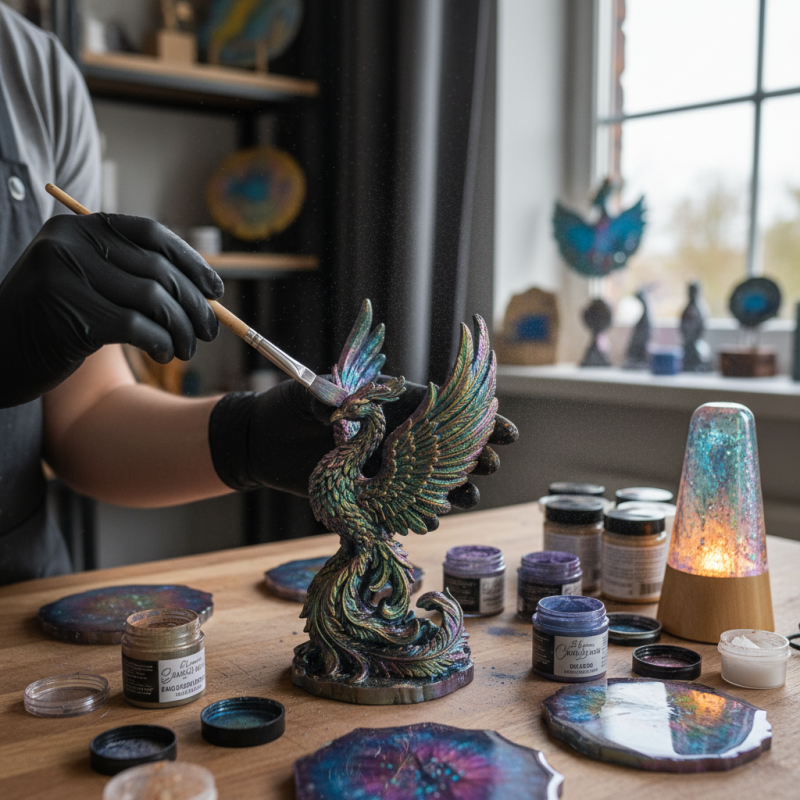 How to Use Chameleon Powder Pigment for Stunning Crafts?