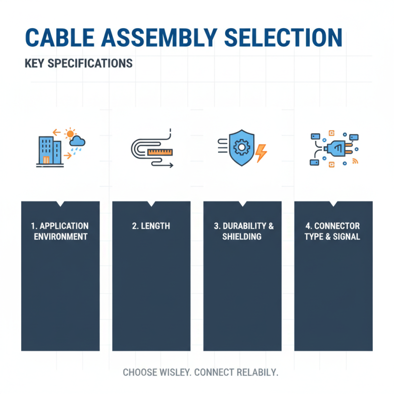 How to Choose the Right Cable Assembly for Your Needs?