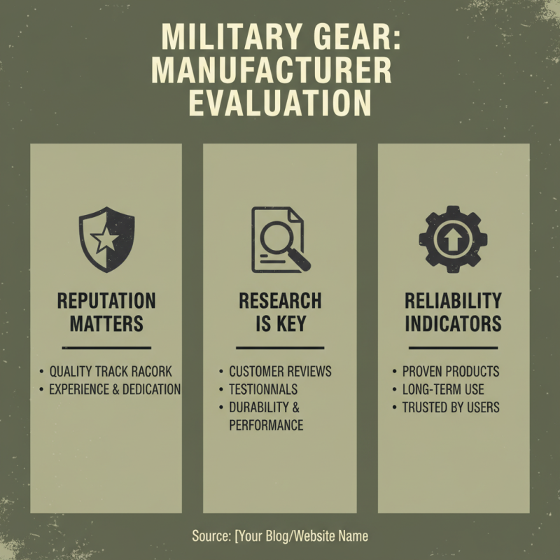 Top 10 Military Gear Tips for Global Buyers Seeking Quality?