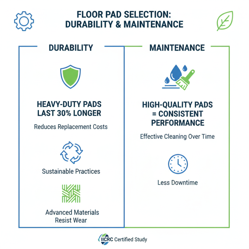 How to Choose the Right Floor Pad for Your Cleaning Needs?