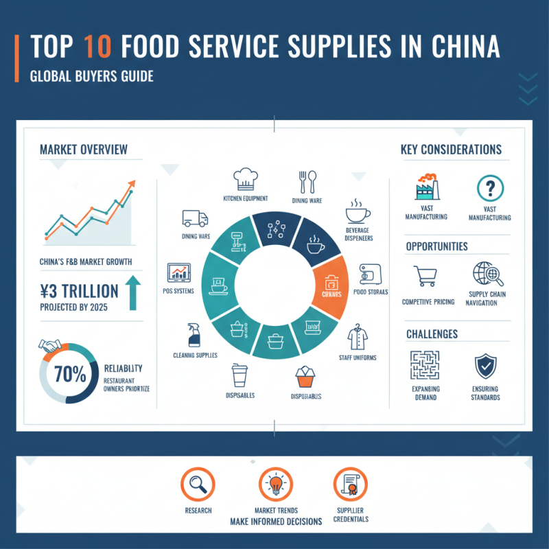 Top 10 Food Service Supplies in China for Global Buyers?
