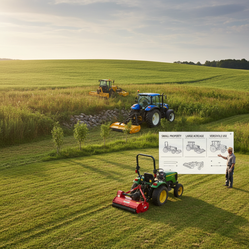How to Choose the Perfect Flail Mower for Your Needs?