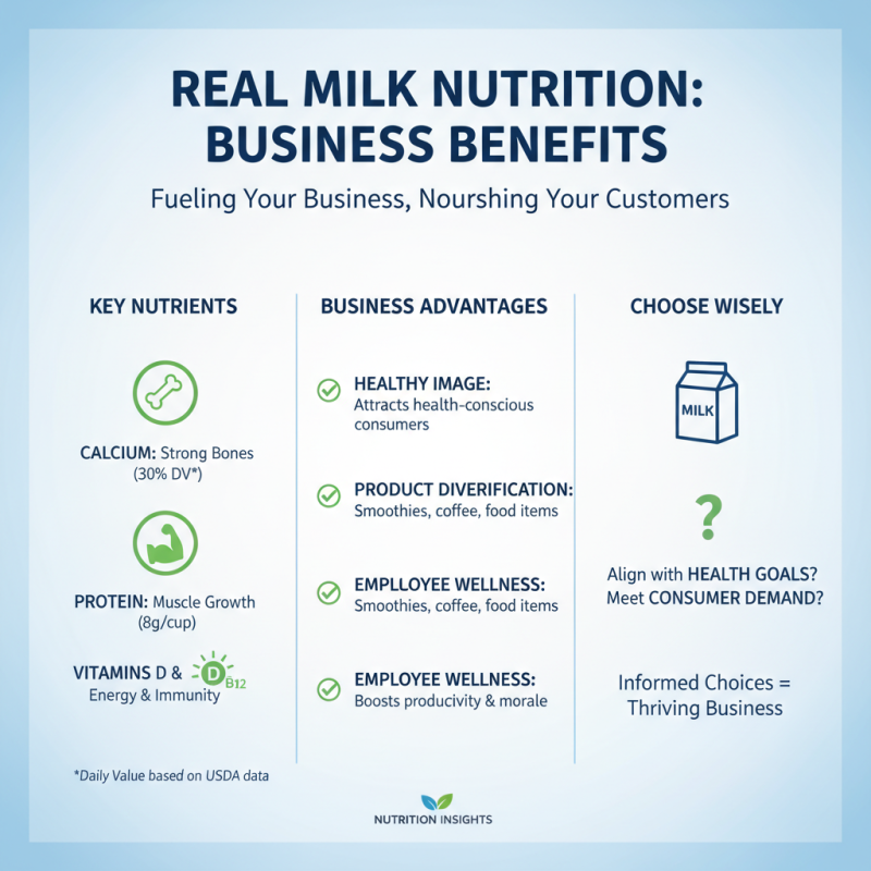 How to Choose the Best Real Milk for Your Business Needs?