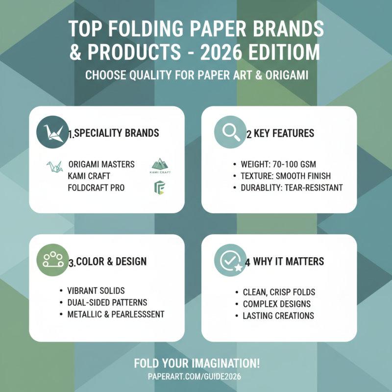 2026 Best Folding Paper Types for Art Crafts and Projects?