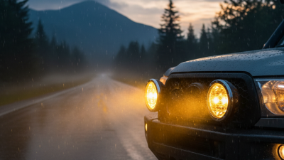 How to Choose the Best Amber Driving Lights for Your Vehicle?