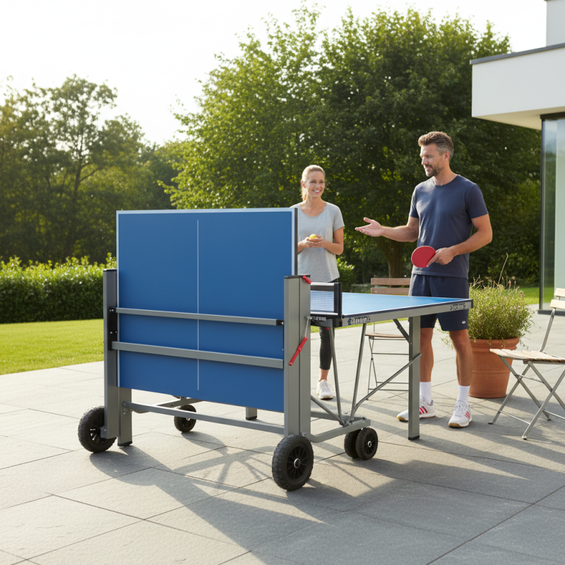 How to Choose the Best Fold Up Outdoor Table Tennis Table for Your Needs?