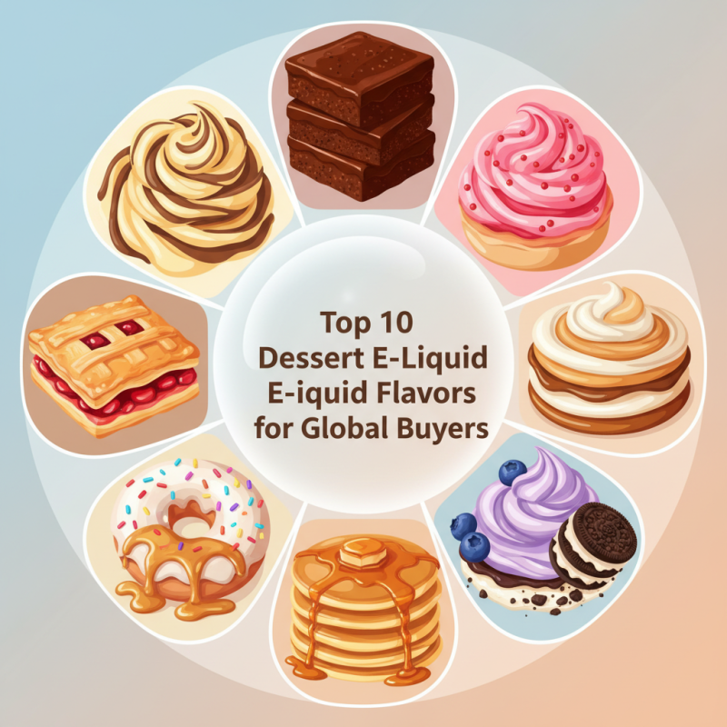 Top 10 Dessert E-Liquid Flavors for Global Buyers?