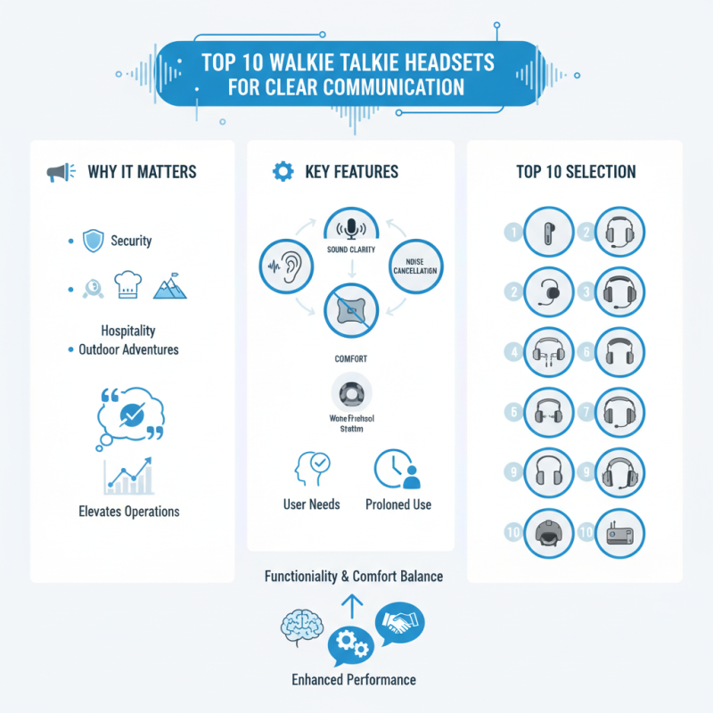 Top 10 Walkie Talkie Headsets for Clear Communication?