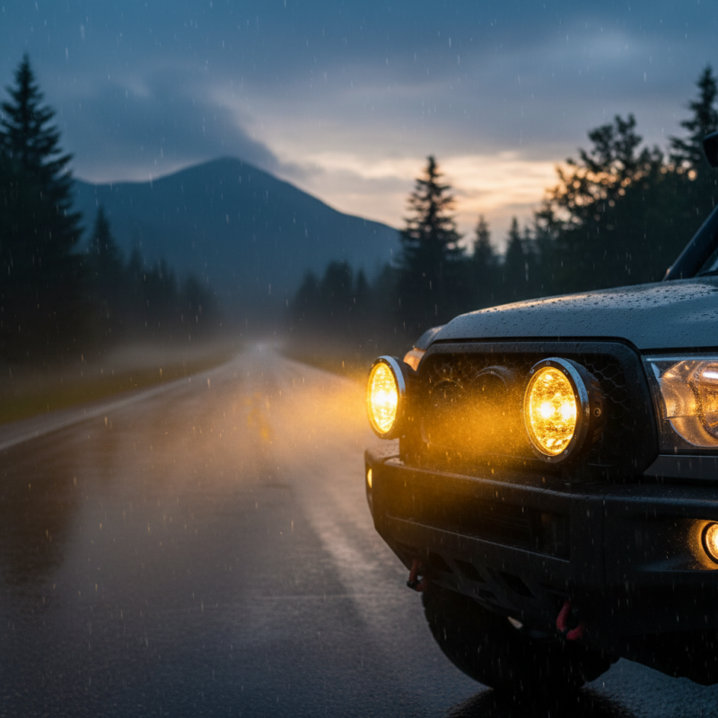 How to Choose the Best Amber Driving Lights for Your Vehicle?