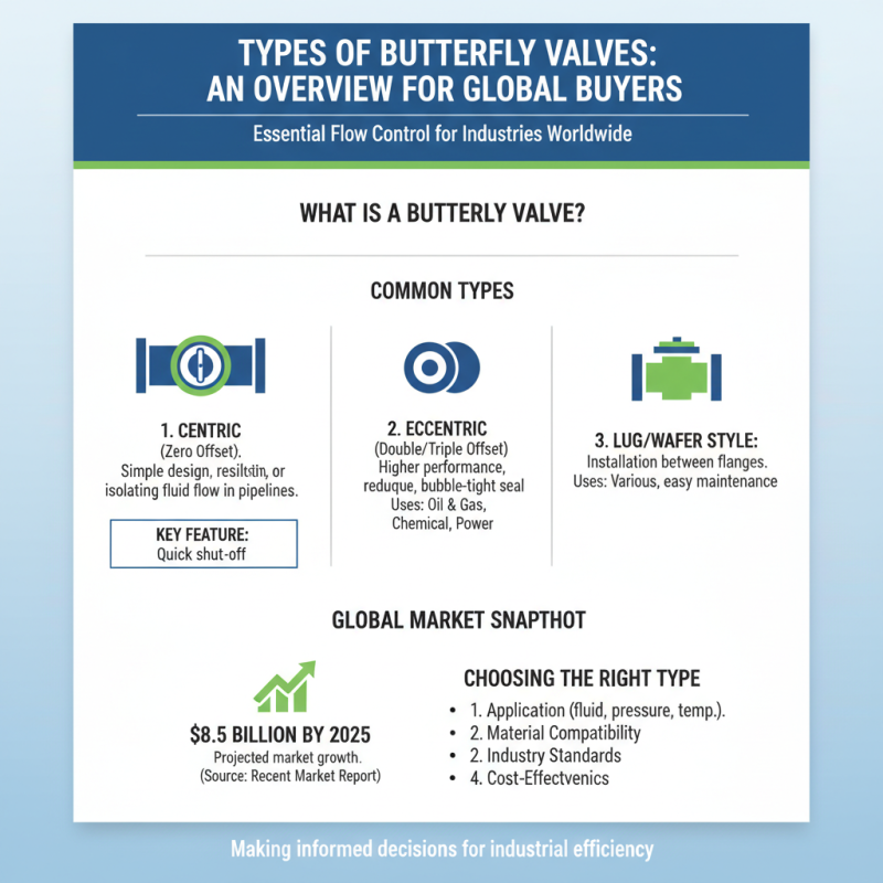 Top Butterfly Valve Types for Global Buyers What to Know?