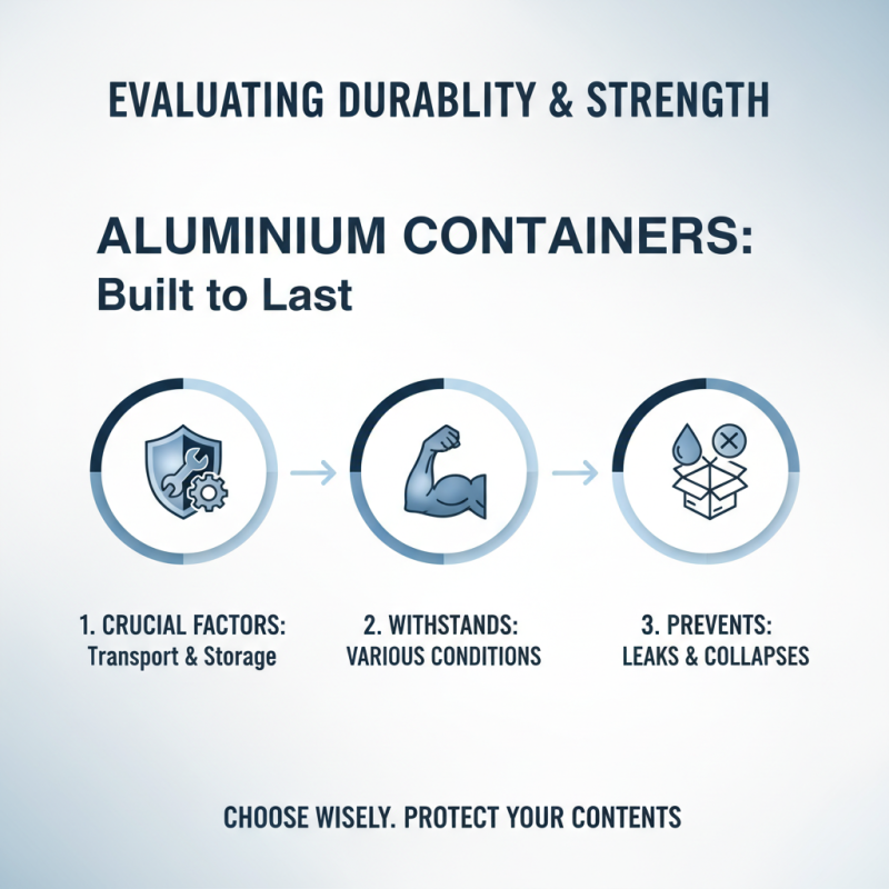 How to Choose the Best Aluminium Container for Your Needs?