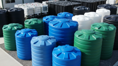 How to Choose the Right Plastic Water Tanks for Your Needs?
