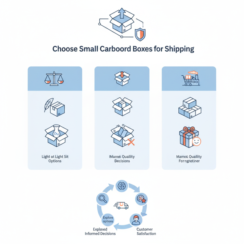 How to Choose the Right Small Cardboard Boxes for Shipping