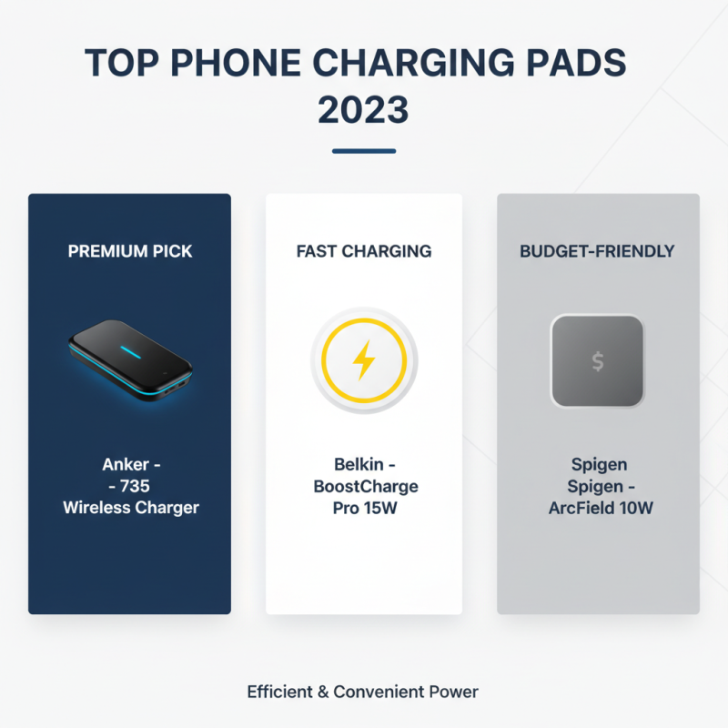 Top Phone Charging Pad Options for Effortless Charging Experience?