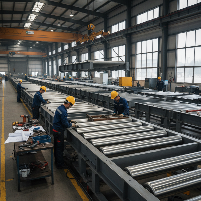 How to Assemble a Heavy Roller Conveyor Assembly Line?