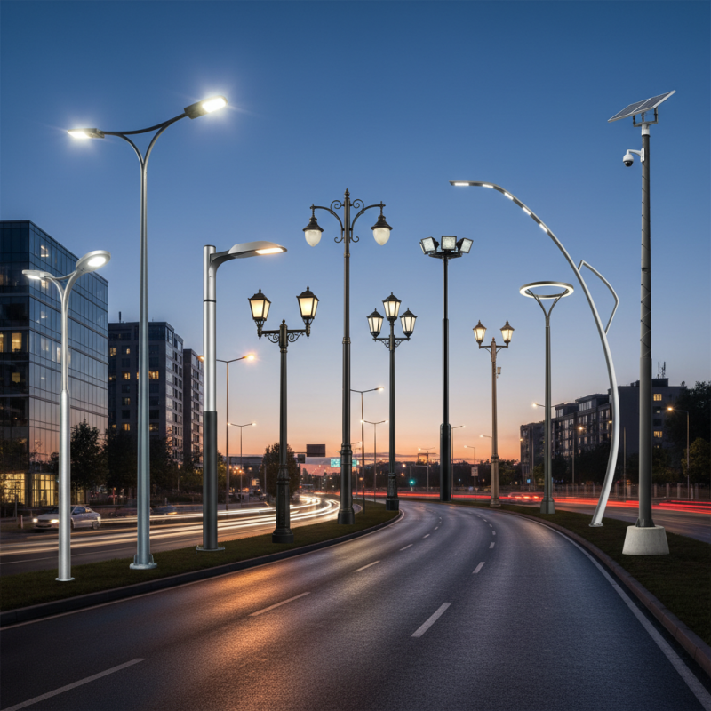 Top 10 Types of Street Light Poles for Global Buyers?