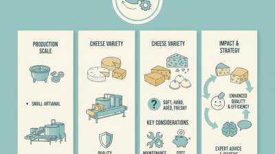 How to Choose the Right Cheese Equipment for Your Business?