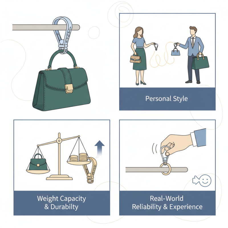 How to Choose the Best Custom Handbag Hanger Clip?