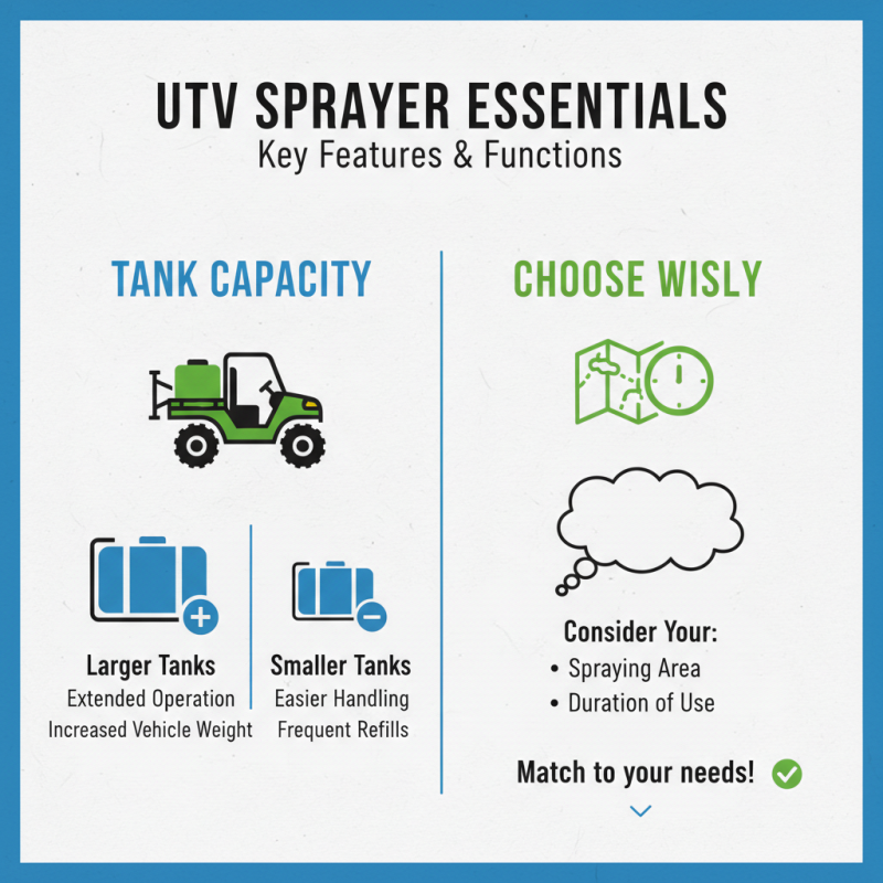 How to Choose the Best UTV Sprayer for Your Needs?