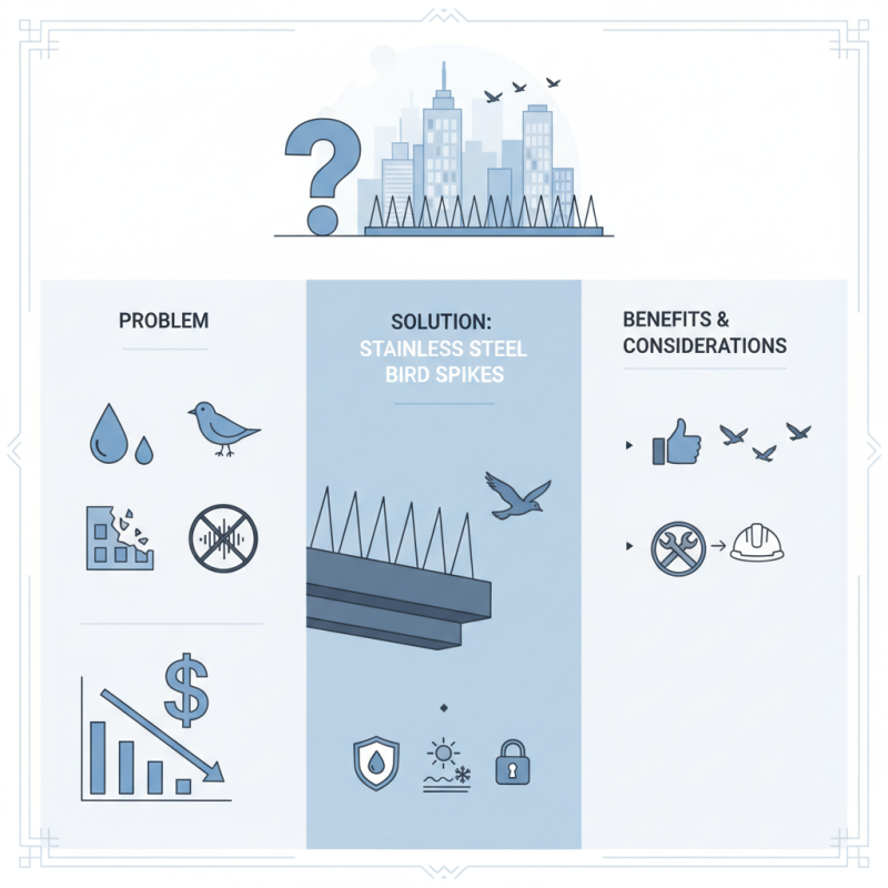 What is Stainless Steel Bird Spikes and How Do They Work?