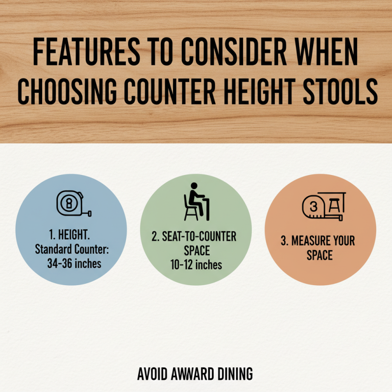 China Top 10 Counter Height Stools for Stylish Dining Spaces?