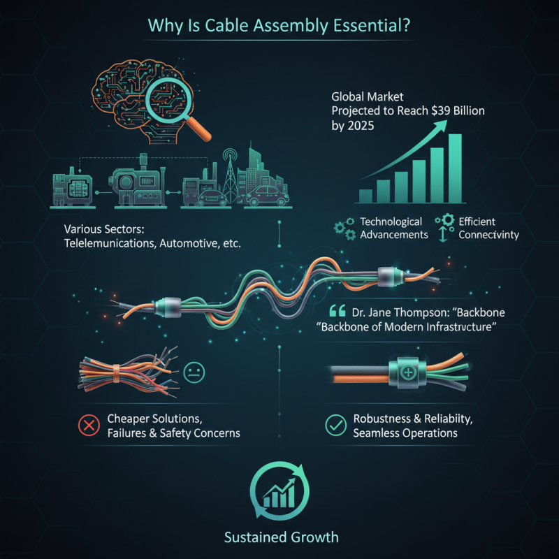 Why Is Cable Assembly Essential for Your Business Needs?