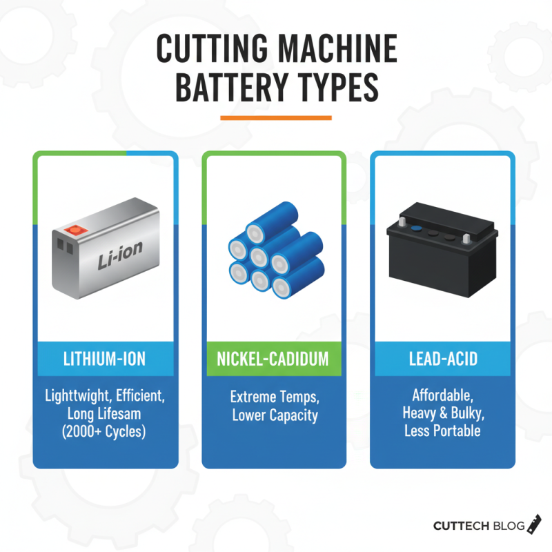 Essential Tips for Choosing the Right Cutting Machine Battery?