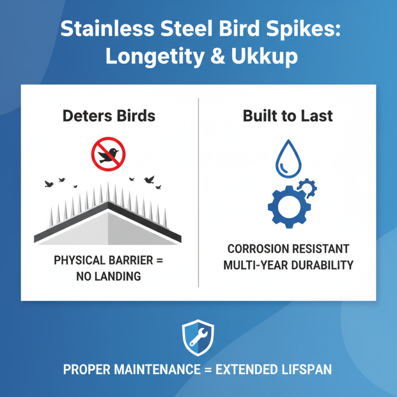 What is Stainless Steel Bird Spikes and How Do They Work?