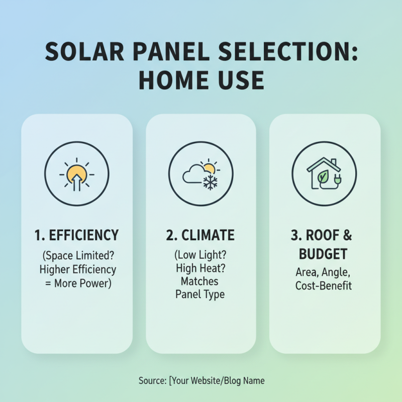 How to Choose Solar Panels Energy for Your Home