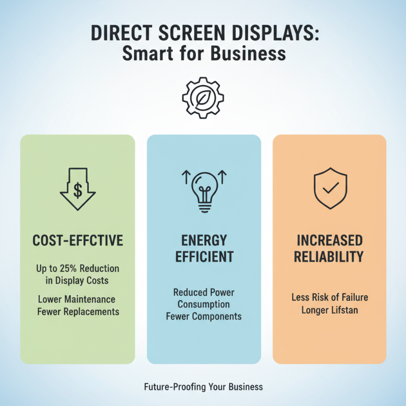 Top 10 Benefits of Direct Screen Display Technology for Your Business