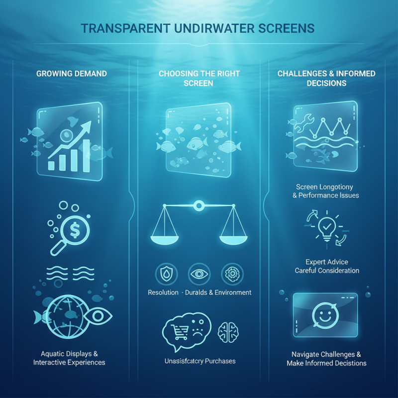 How to Choose the Best Transparent Underwater Screen for Your Needs?