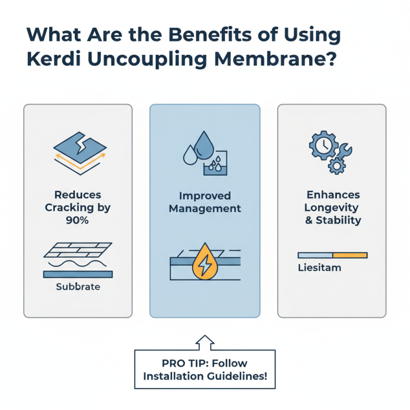 What Are the Benefits of Using Kerdi Uncoupling Membrane?