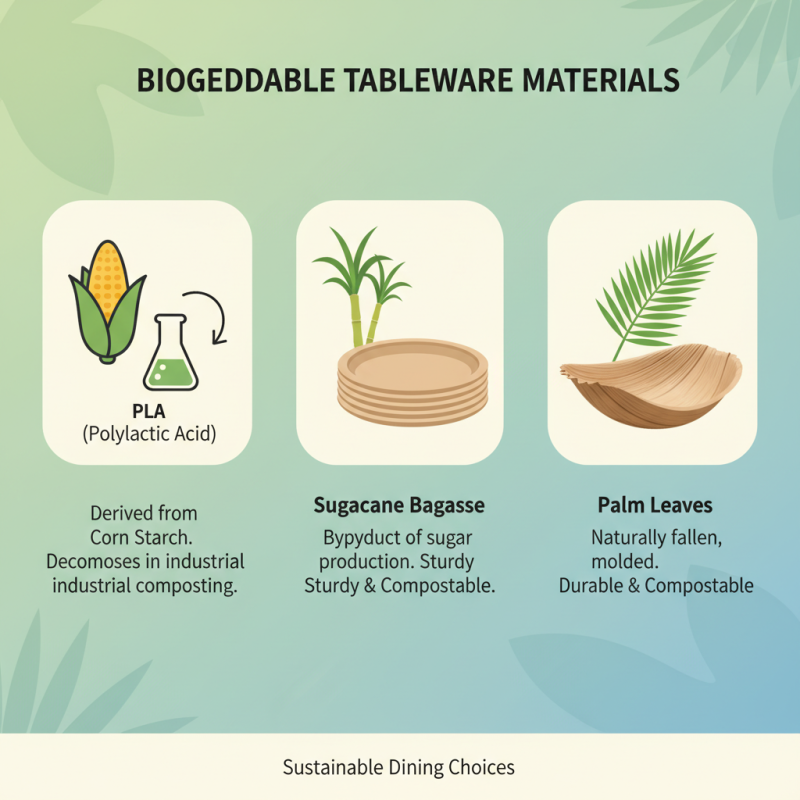 Top Biodegradable Disposable Tableware Options for Sustainable Dining