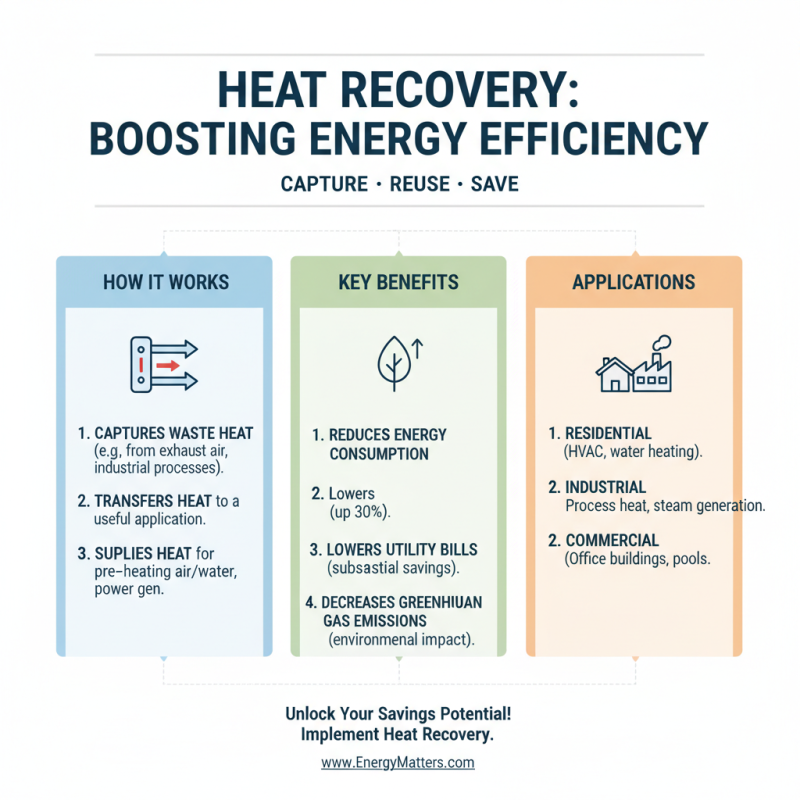 How to Maximize Heat Recovery for Energy Efficiency?